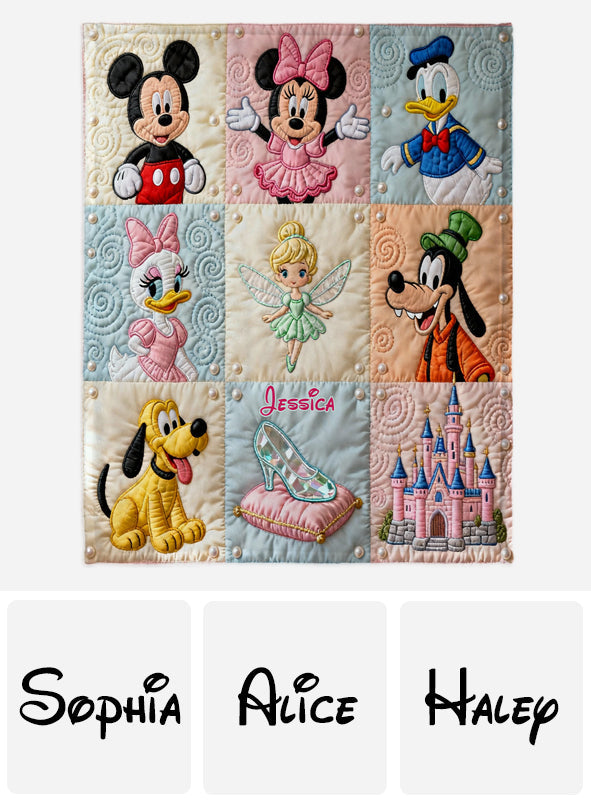 Magical Friends - Personalized Blanket TC100141