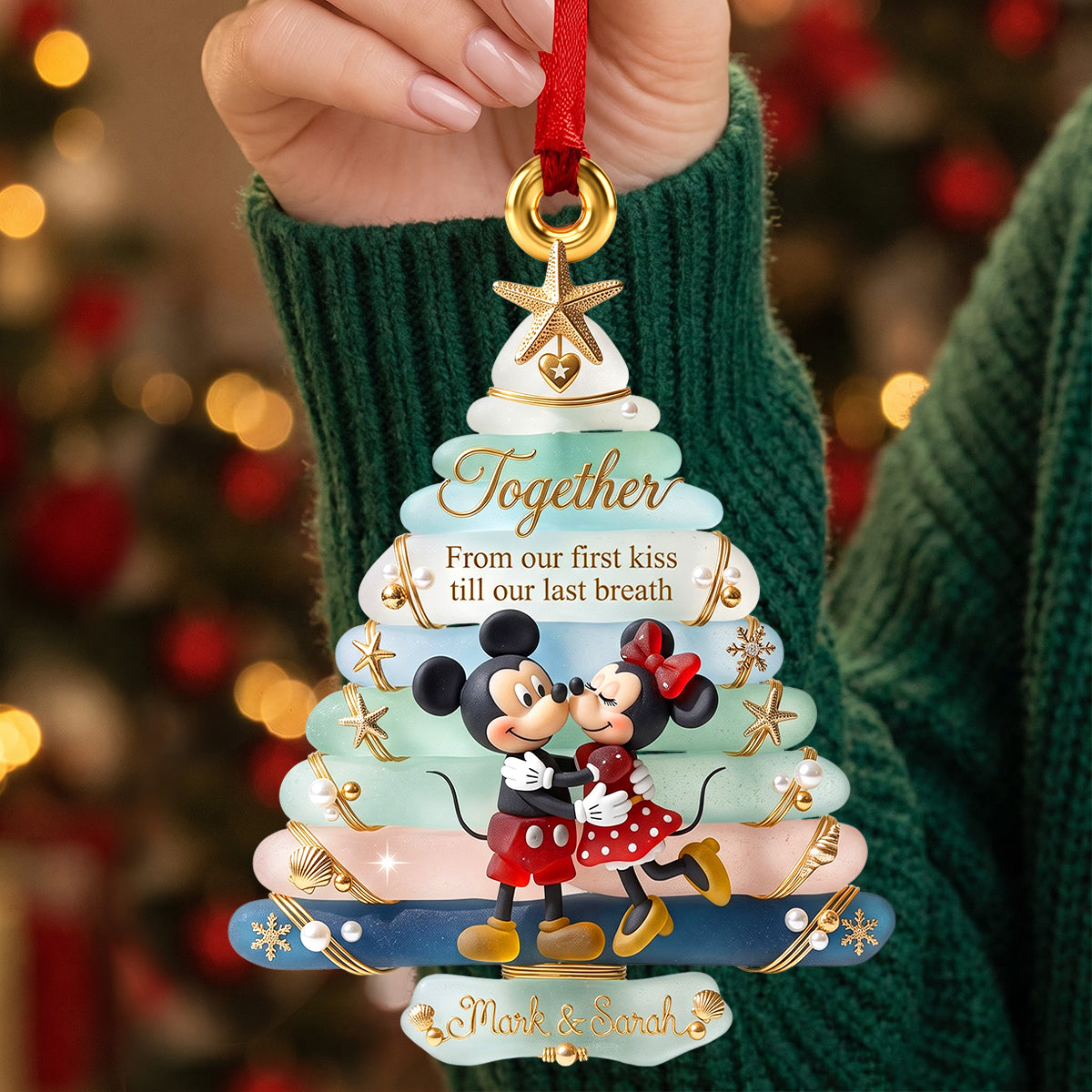 Lovely Couple - Personalized Ornament Gifts TC100174