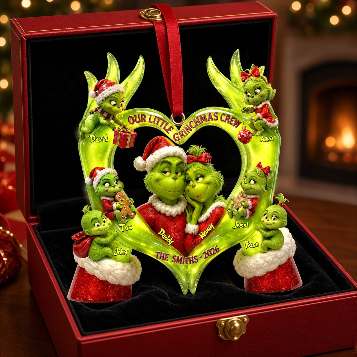 Little Mischief Family - Personalized Ornament Gifts TC100164