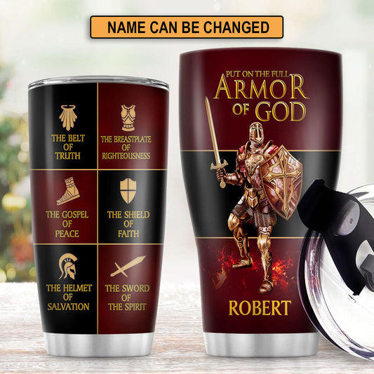 Gospel of Peace - Personalized Stainless Steel Tumbler GSTJS10261