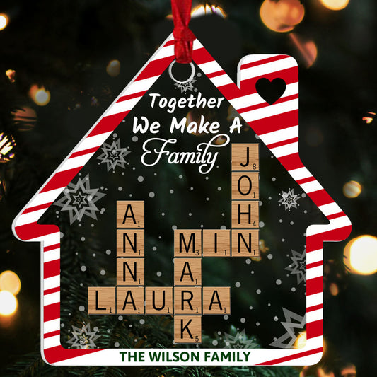 Family Theme - Personalized Acrylic Ornament GOJS10111
