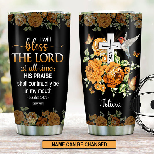 Faith-Inspired - Personalized Stainless Steel Tumbler GSTJS10307