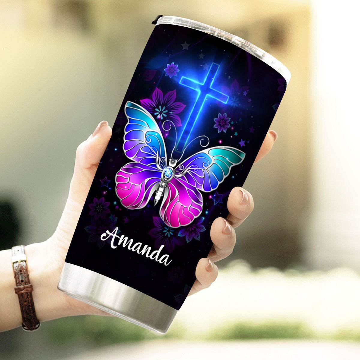 Let All That You Do Be Done In Love - Personalized Stainless Steel Tumbler