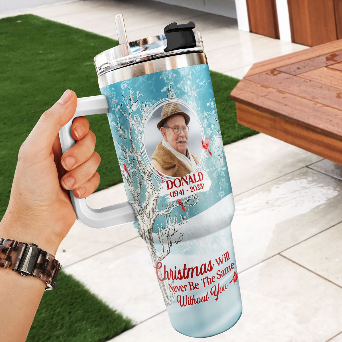 Christmas Will Never Be The Same - Personalized Tumbler