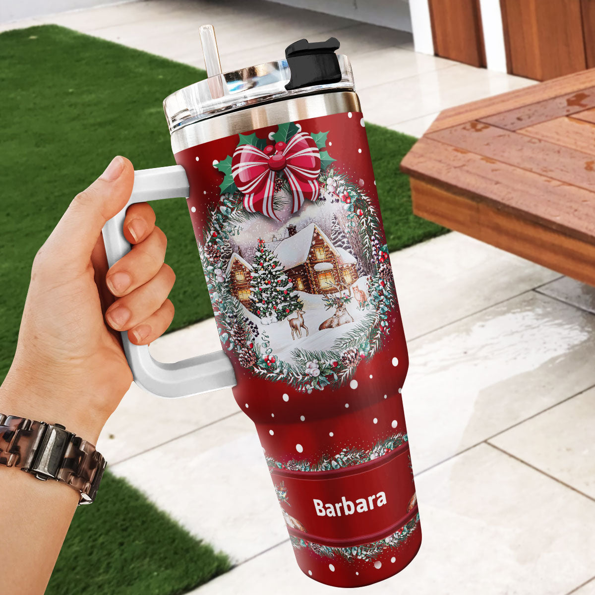 Be Still And Know That I'm God - Personalized Tumbler