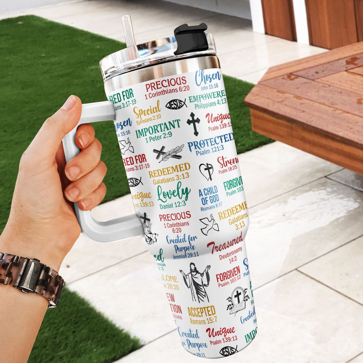 What God Says About You - Personalized Tumbler