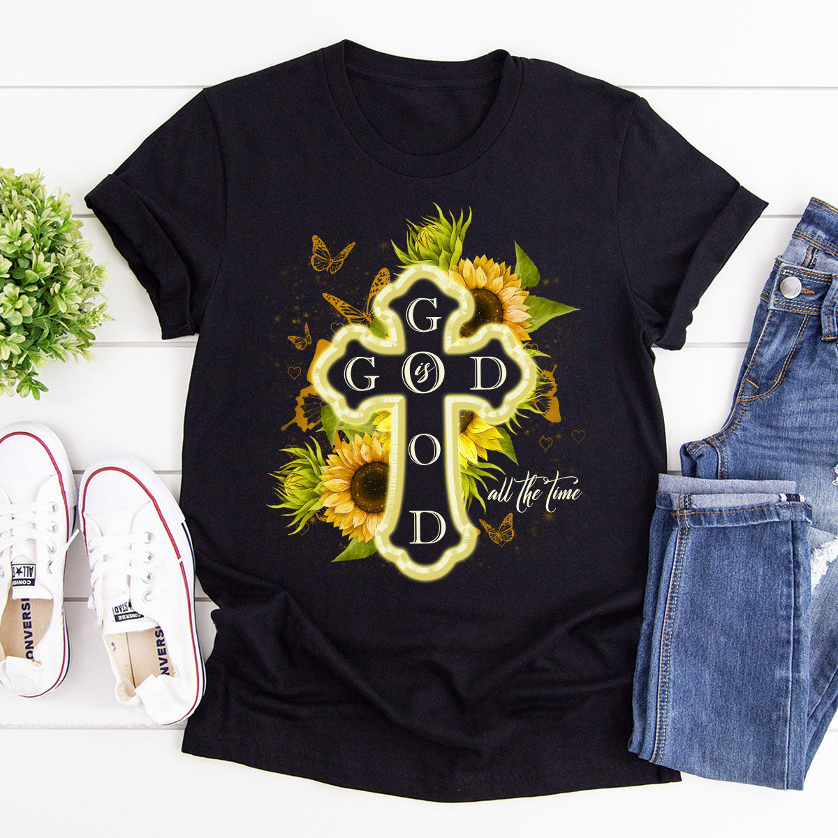 God Is Good All The Time - Unisex T-shirt GMJSTS200150