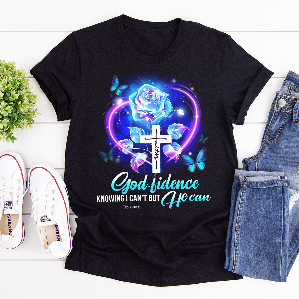 Godfidence - Christian Unisex T-shirt GMJSTS200128