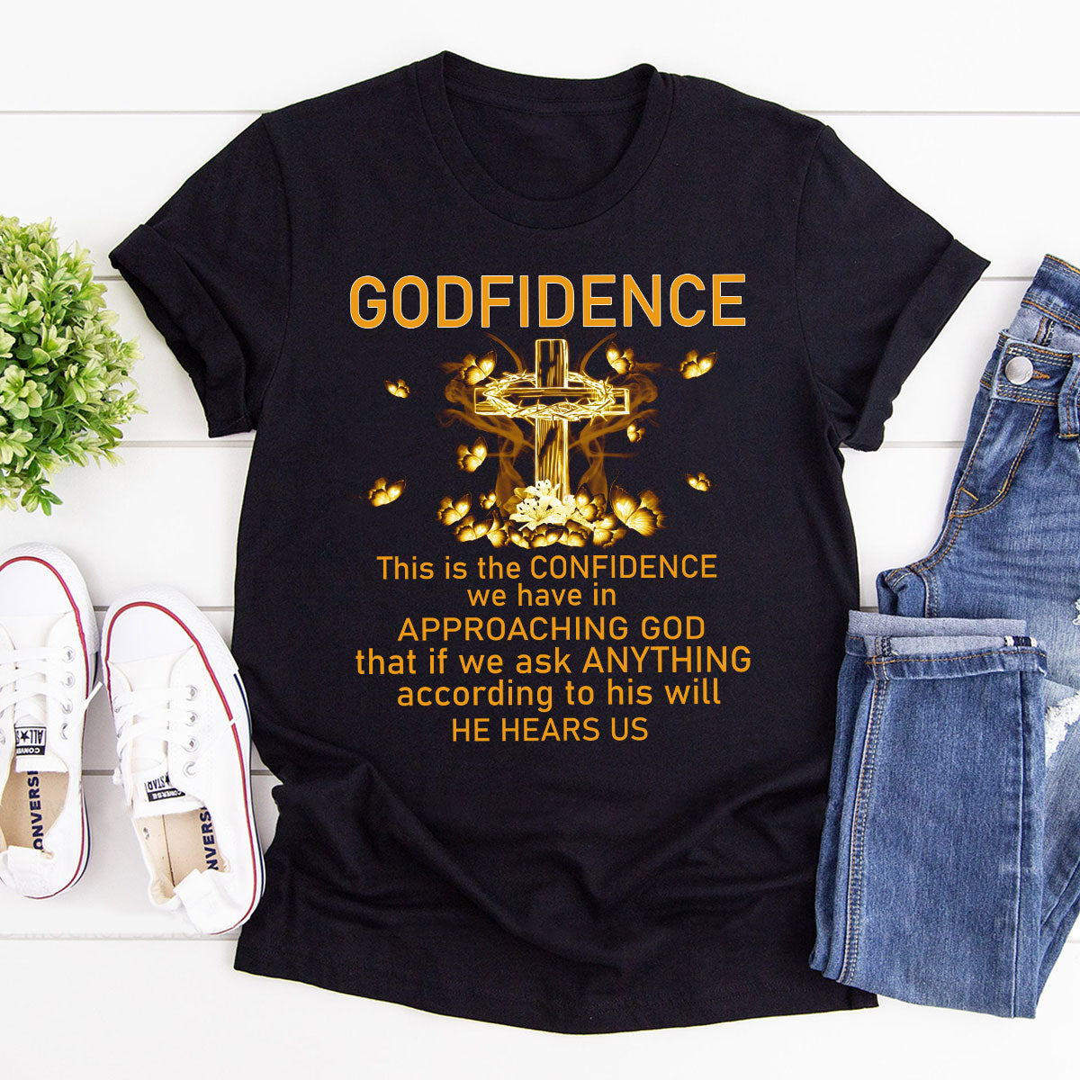 This Is The Confidence We Have - Christian Unisex T-shirt GMJSTS200127