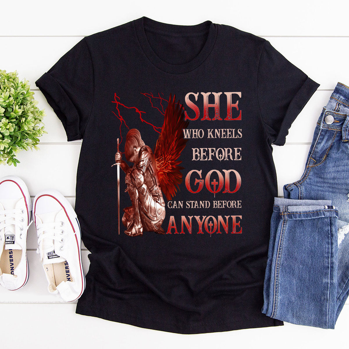 Who Kneels Before God - Unisex T-shirt GMJSTS200129
