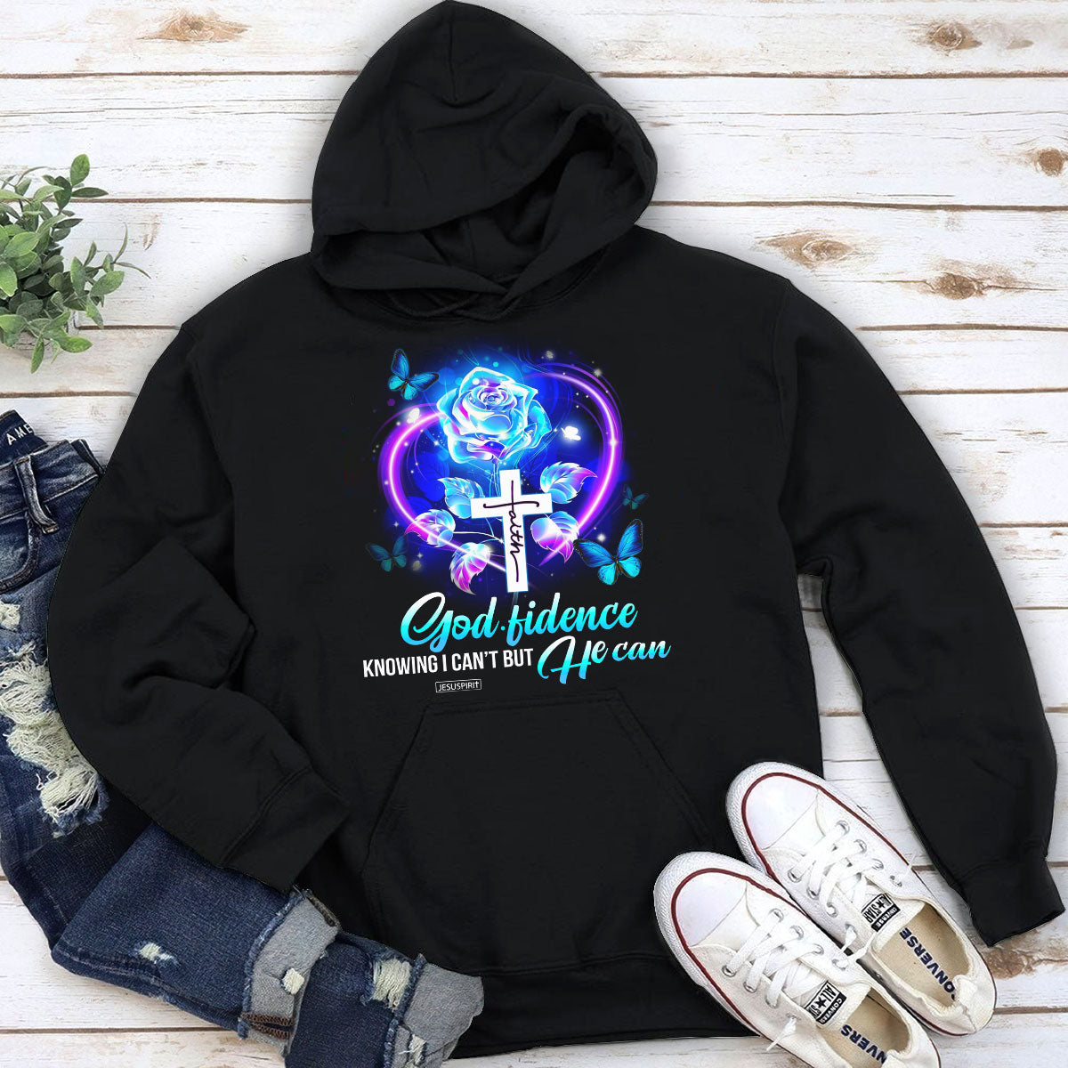 Godfidence - Unisex Christian Hoodie