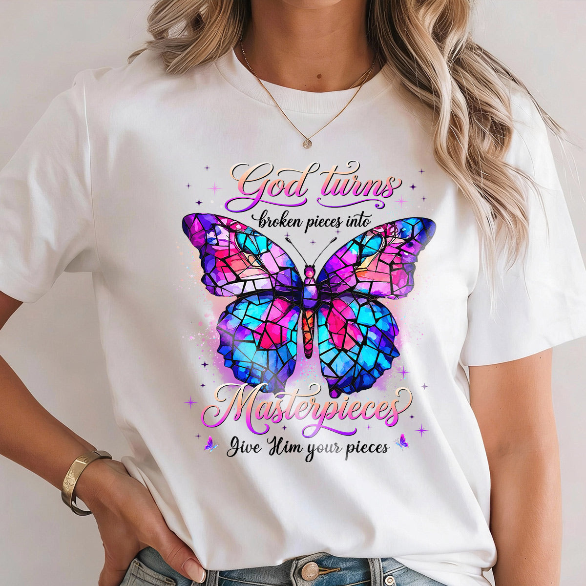 Broken Pieces - 2D Unisex T-shirt GMJSTS200007