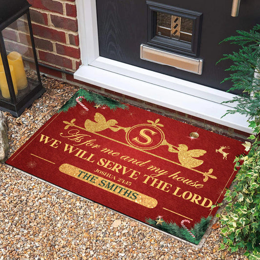 Bible Verse - Personalized Doormat for Home GDMJS10132