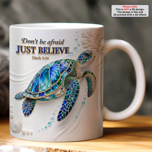 Mark 5:36 - Inspirational Christian Coffee Mug GMGJS10020