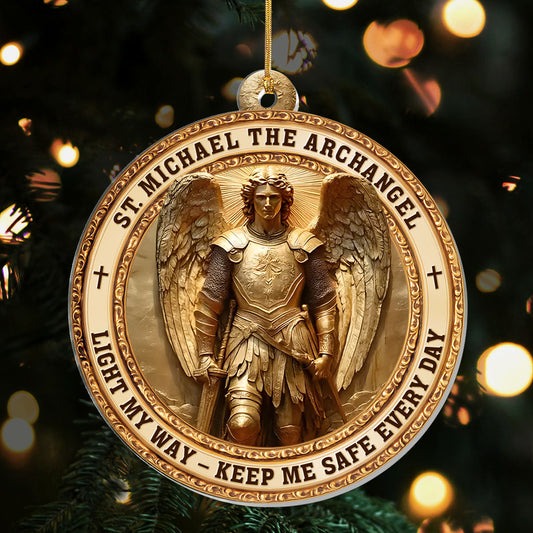 Archangel Michael Guardian - Acrylic Ornament GOJS10057