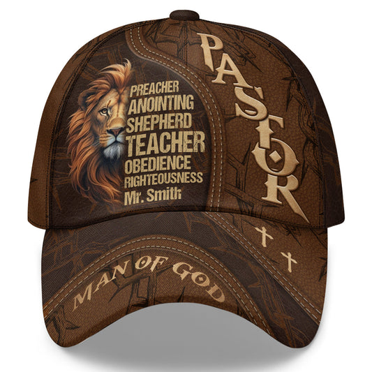 For My Pastor - Personalized Classic Cap GOTPJS10052
