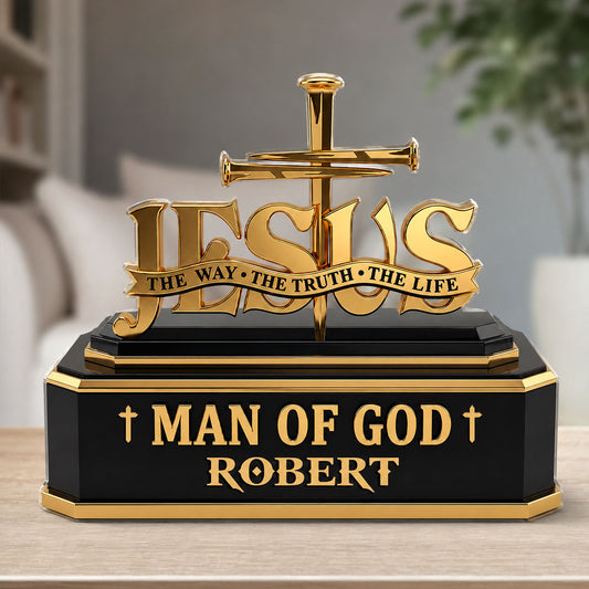 Jesus The Way The Truth The Life - Custom Shaped Acrylic GAPJS10052