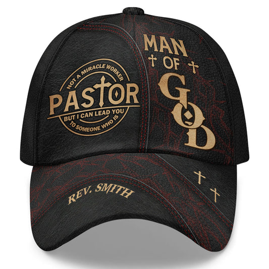 Not A Miracle Worker But I Can Lead You - Personalized Classic Cap GOTPJS10047