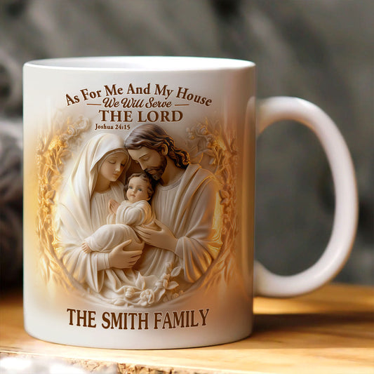 As For Me And My House - Christian Faith Mug GMGJS10120