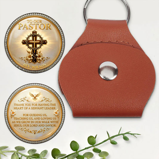 Heart Of A Servant Leader - Personalized Pocket Hug Keepsake GOTPJS10260