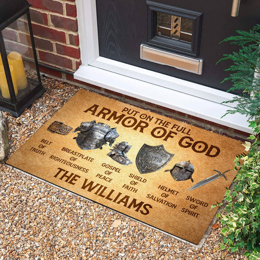 Gospel Of Peace - Custom Doormat Christian Faith Home Decor GDMJS10136