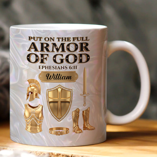 Faith Quote - Ceramic Coffee Mug - Personalized Gift GMGJS10046