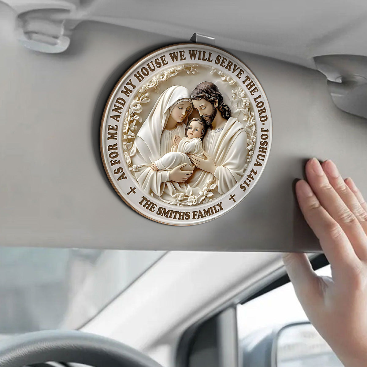 Jesus Spirit - Car Visor Clip
