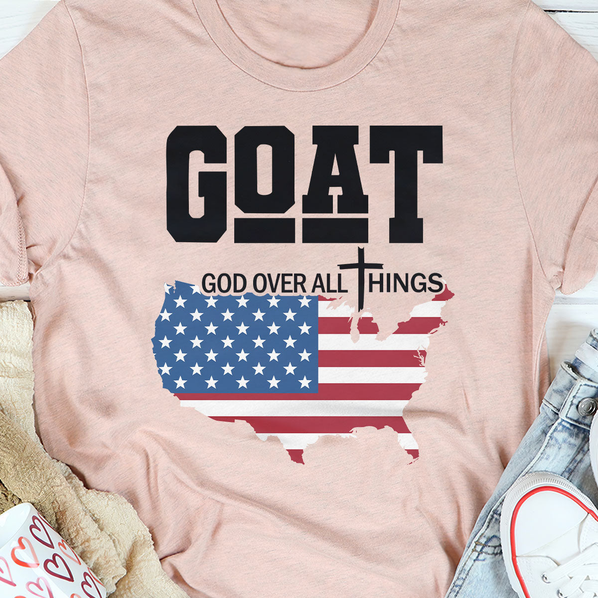 Over All Things - 2D Unisex T-shirt GMJSTS200092