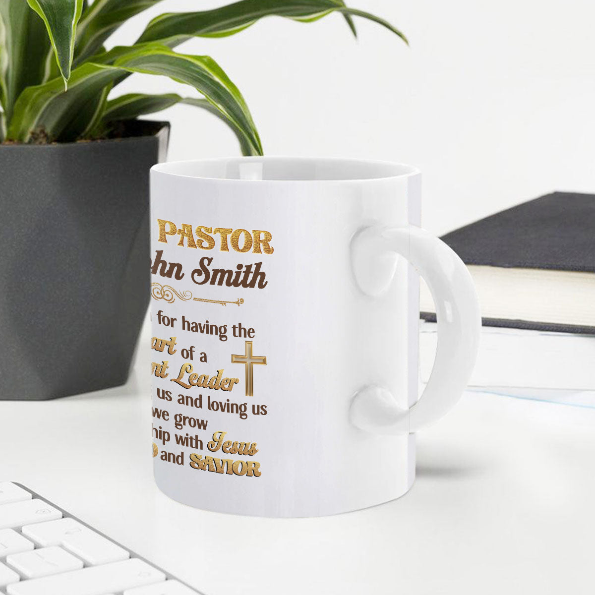 Inspirational Faith - Personalized Ceramic Coffee Mug