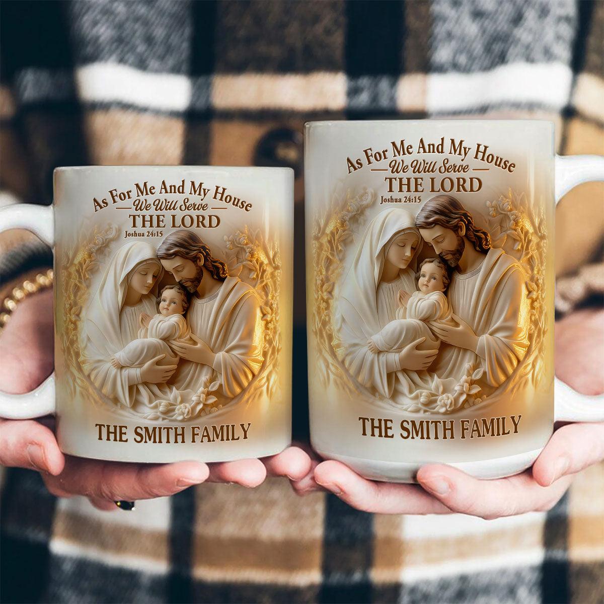As For Me And My House - Christian Faith Mug