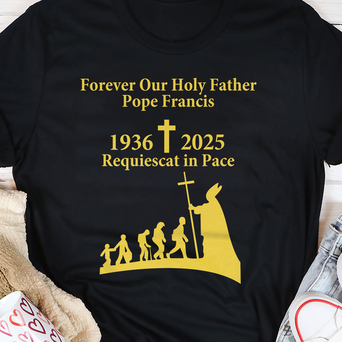 Forever Our Holy Father - 2D Unisex T-shirt GMJSTS200066