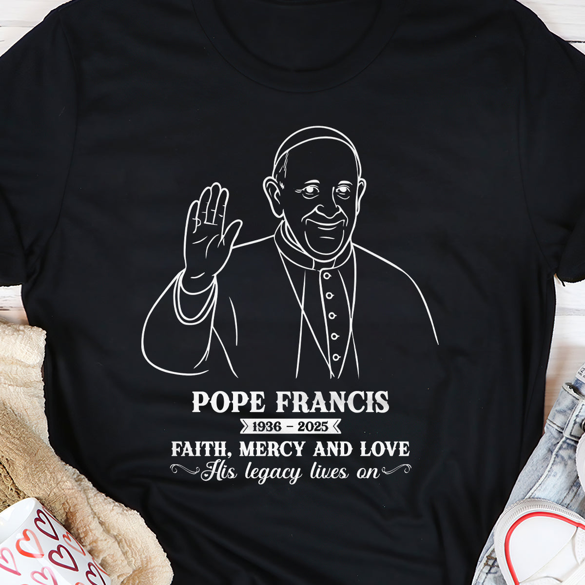 His Legacy Lives On - 2D Unisex T-shirt GMJSTS200070