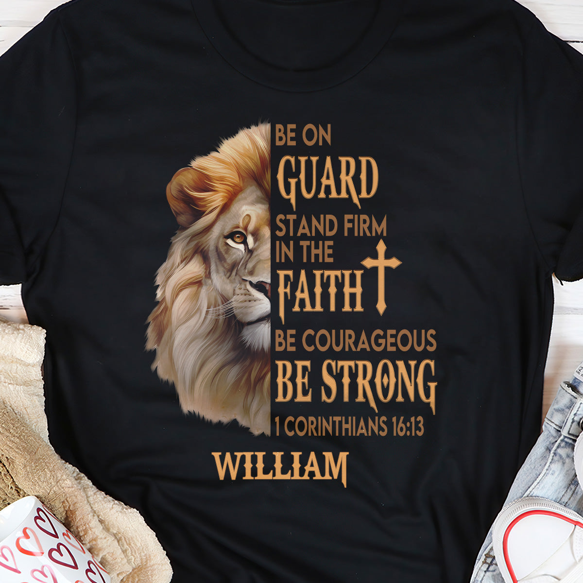 Be Courageous - Personalized Unisex T-shirt GMJSTS200097