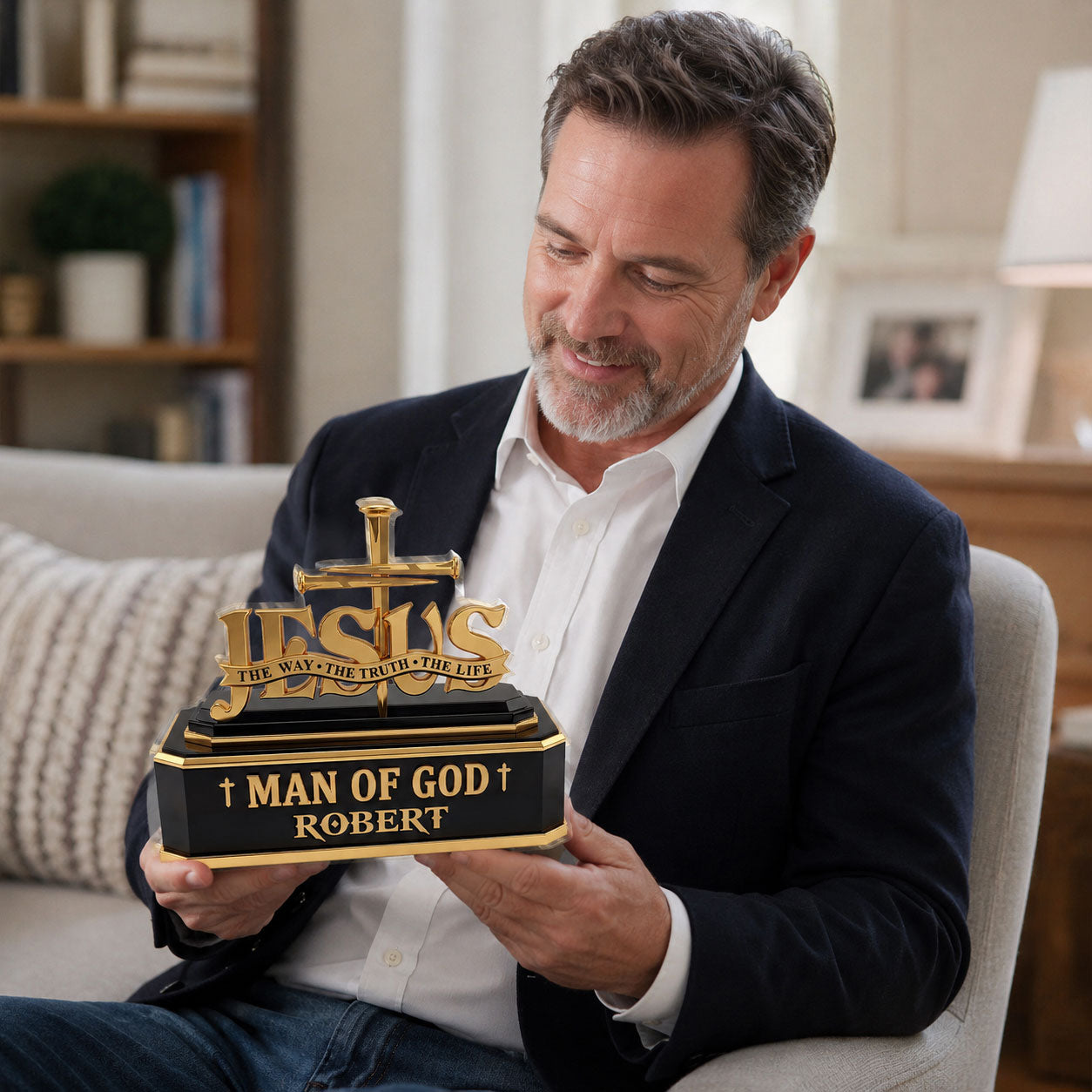 Jesus The Way The Truth The Life - Custom Shaped Acrylic GAPJS10052