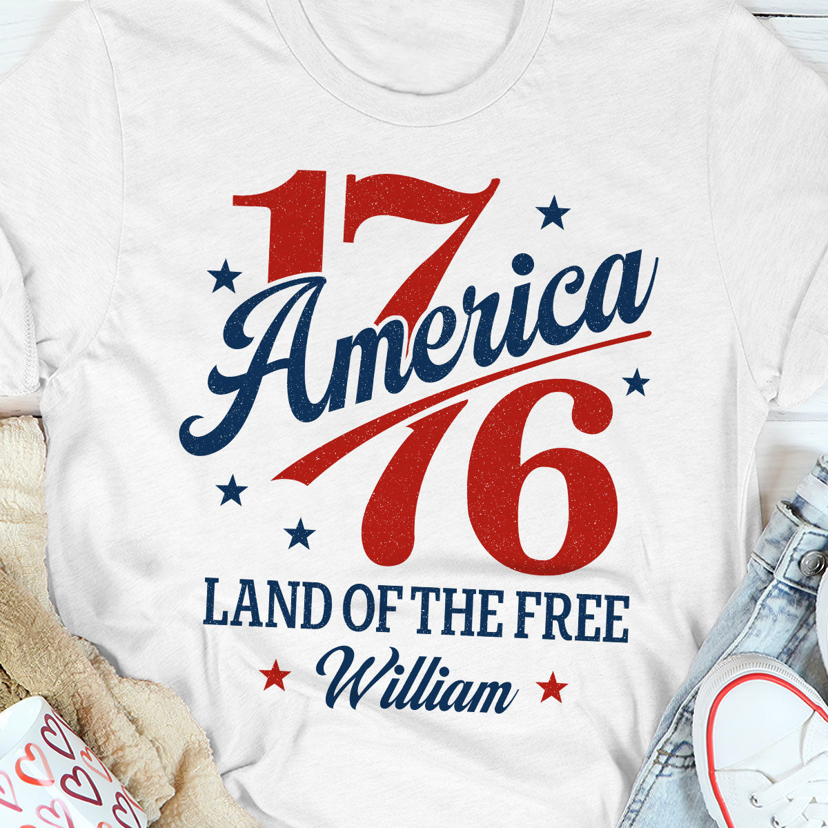 1776 America - Personalized Unisex T-shirt GMJSTS200053