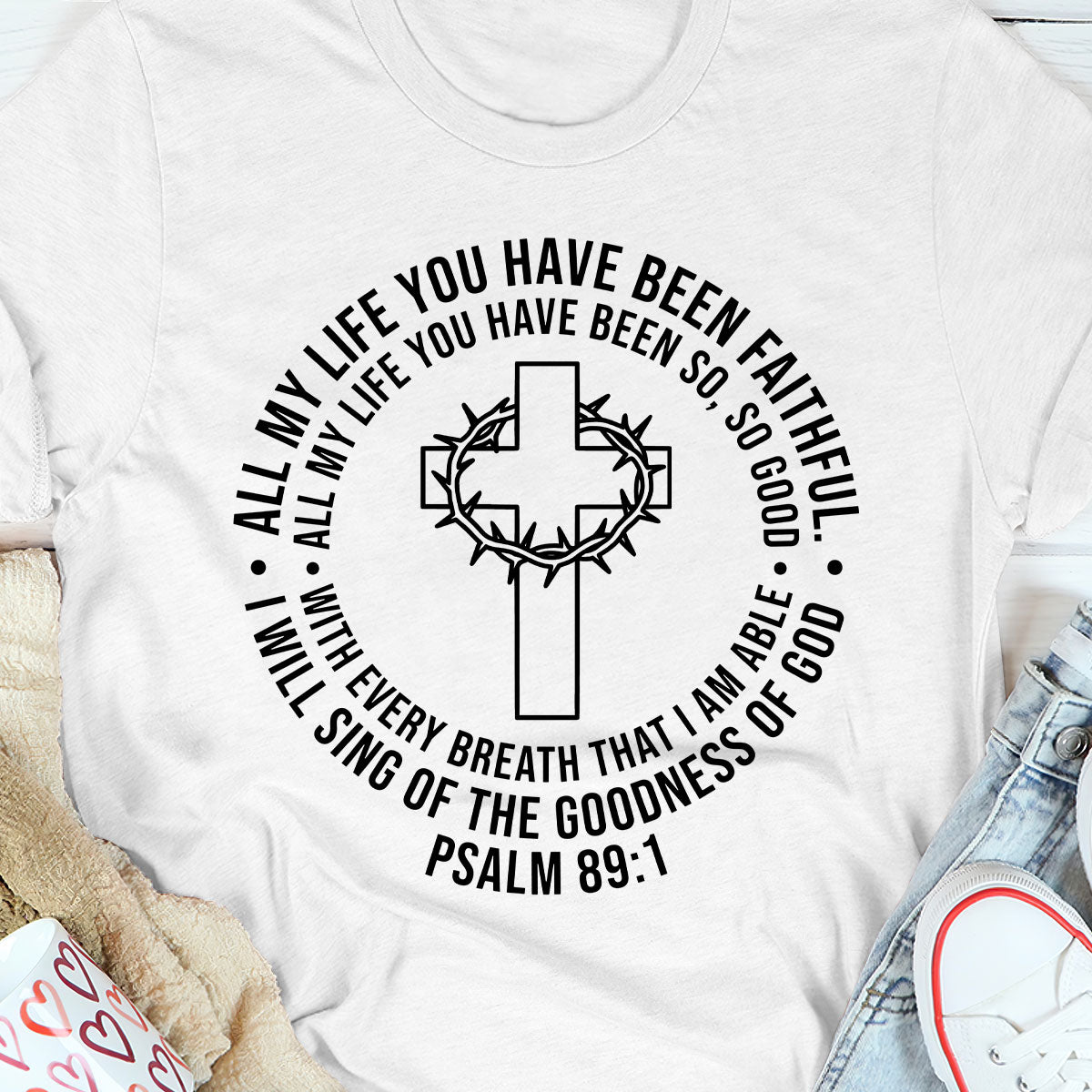 Psalm 23:1 - Unisex T-shirt GMJSTS200012