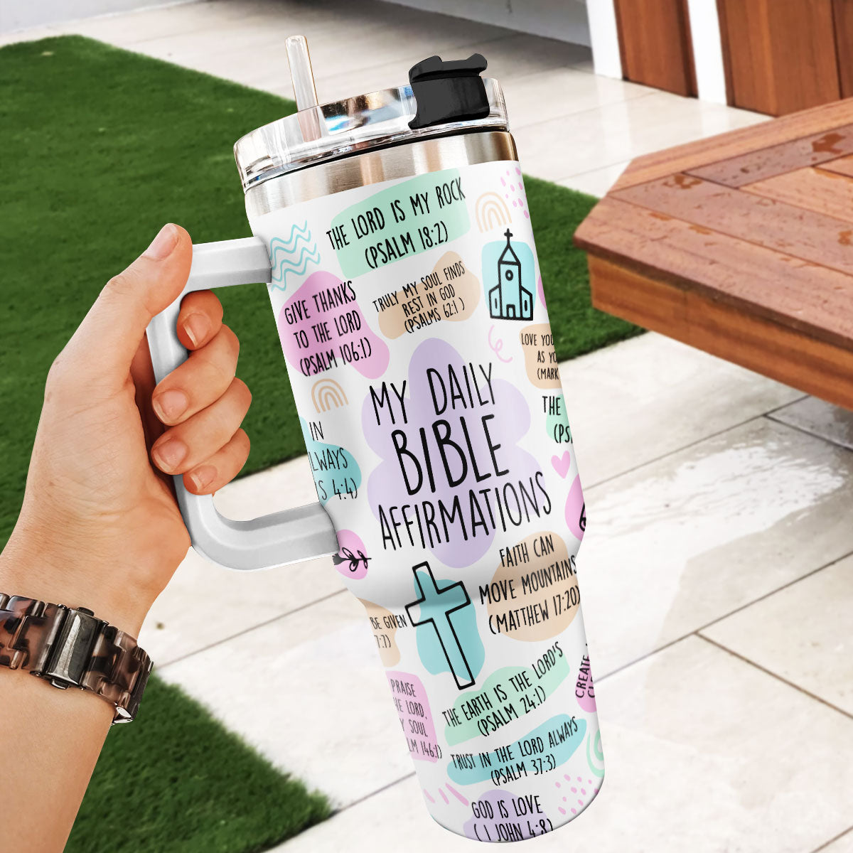 Faithful Drinkware - Personalized Stainless Steel Tumbler
