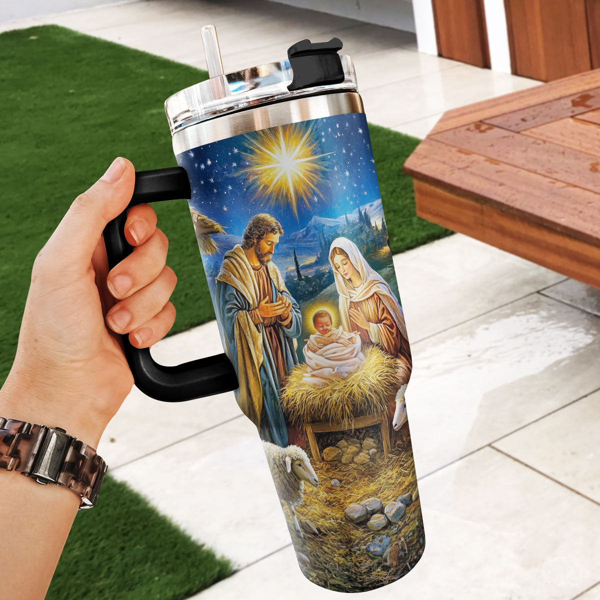 Faith - Personalized Stainless Steel Tumbler