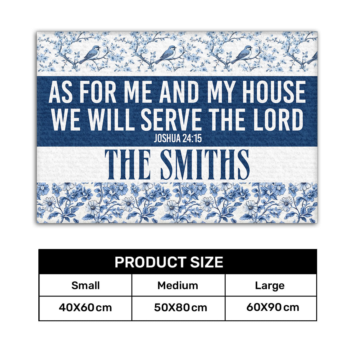 Bible Verse - Christian Doormat GDMJS10081