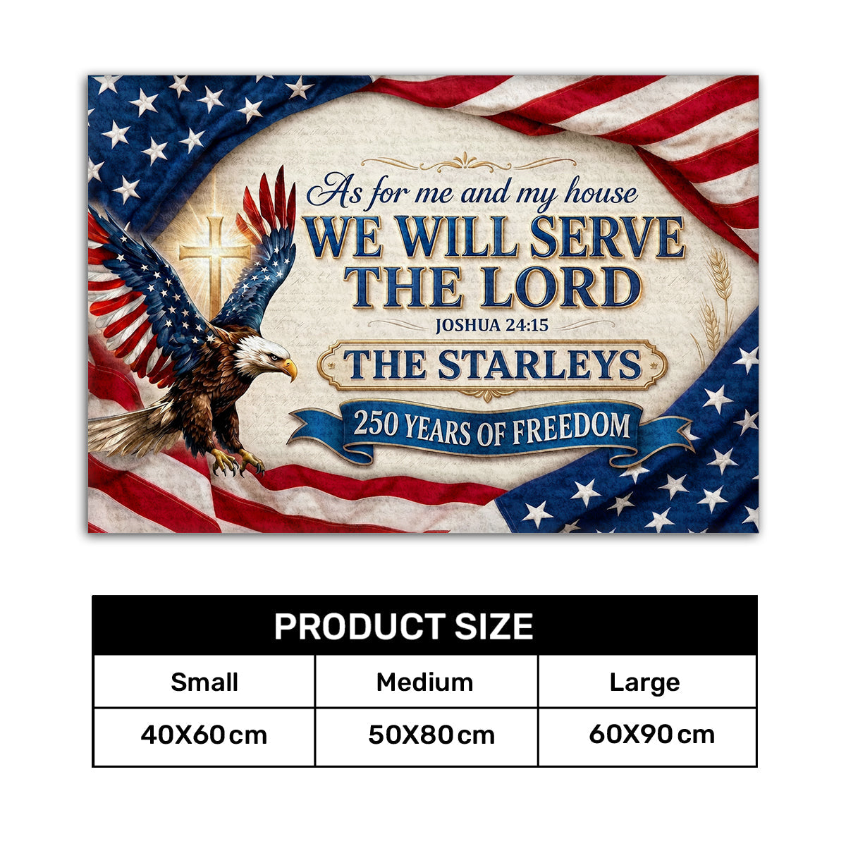 Faith and Family Legacy - Personalized Doormat GDMJS10005