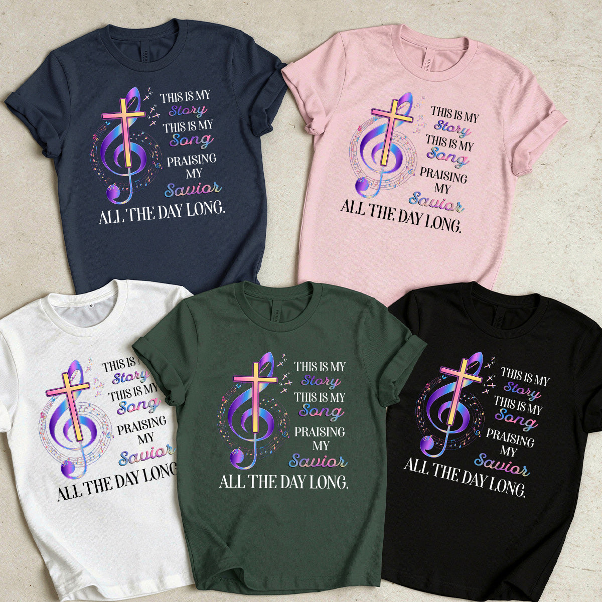Faith and Music - Unisex T-Shirt GMJSTS200017