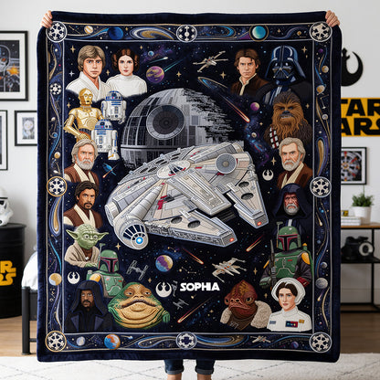 May The Force Be With You - Personalized Blanket TC100140