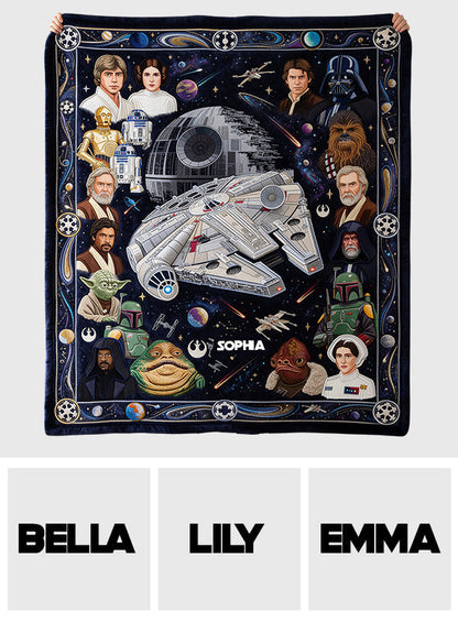May The Force Be With You - Personalized Blanket TC100140