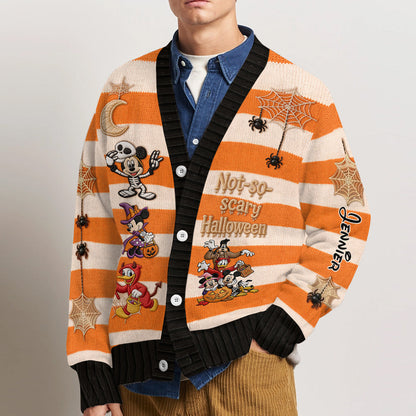 Not-so-scary Halloween - Cardigan Sweater TC100096