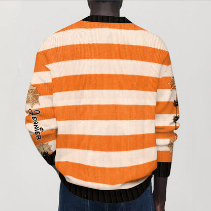 Not-so-scary Halloween - Cardigan Sweater TC100096