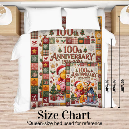 Honey Bear 100th Anniversary - Personalized Blanket TC100144