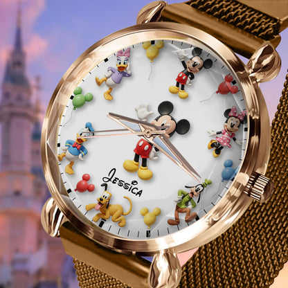 Mouse Magical Moments - Personalized Women's Wrist Watch KN100249