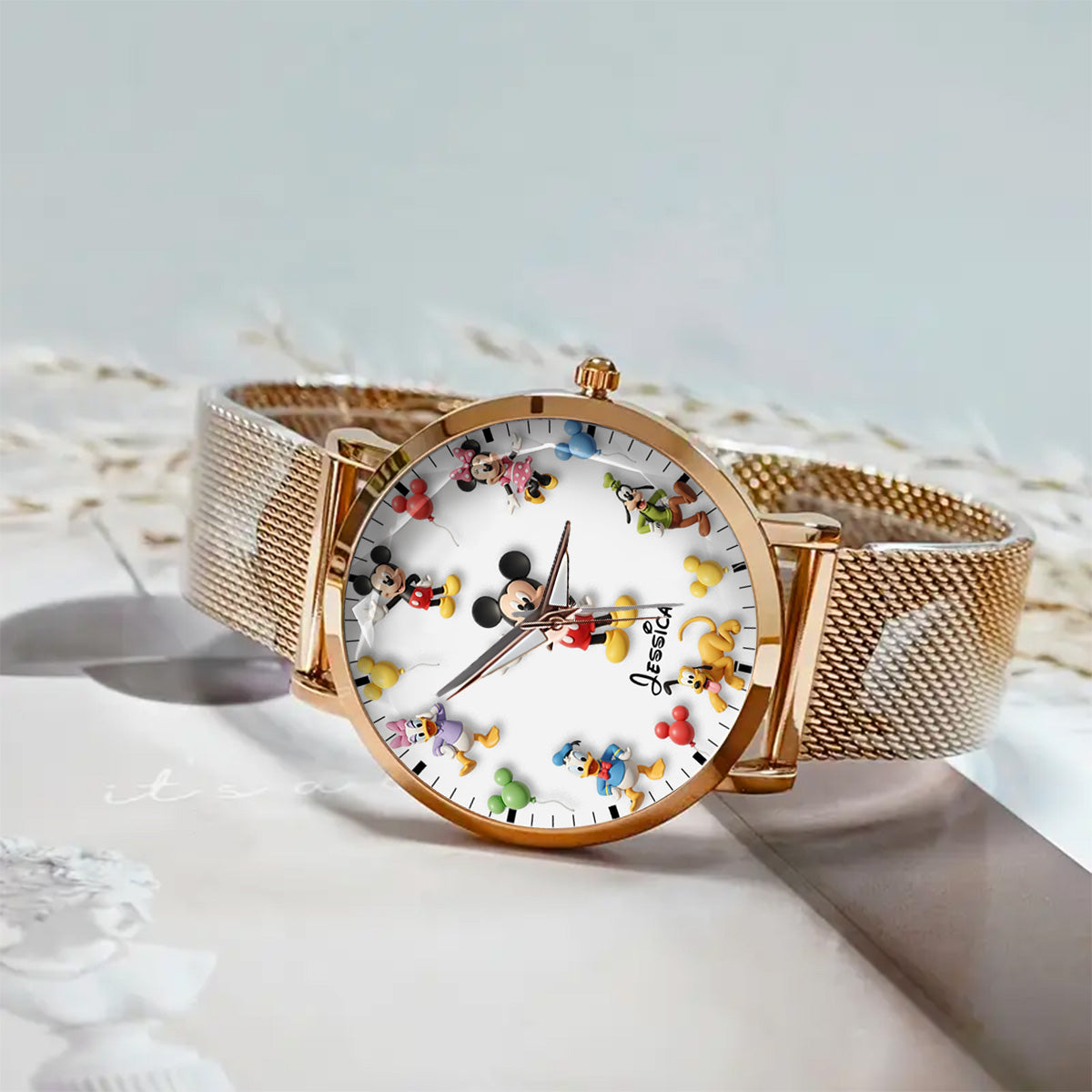 Mouse Magical Moments - Personalized Women's Wrist Watch KN100249