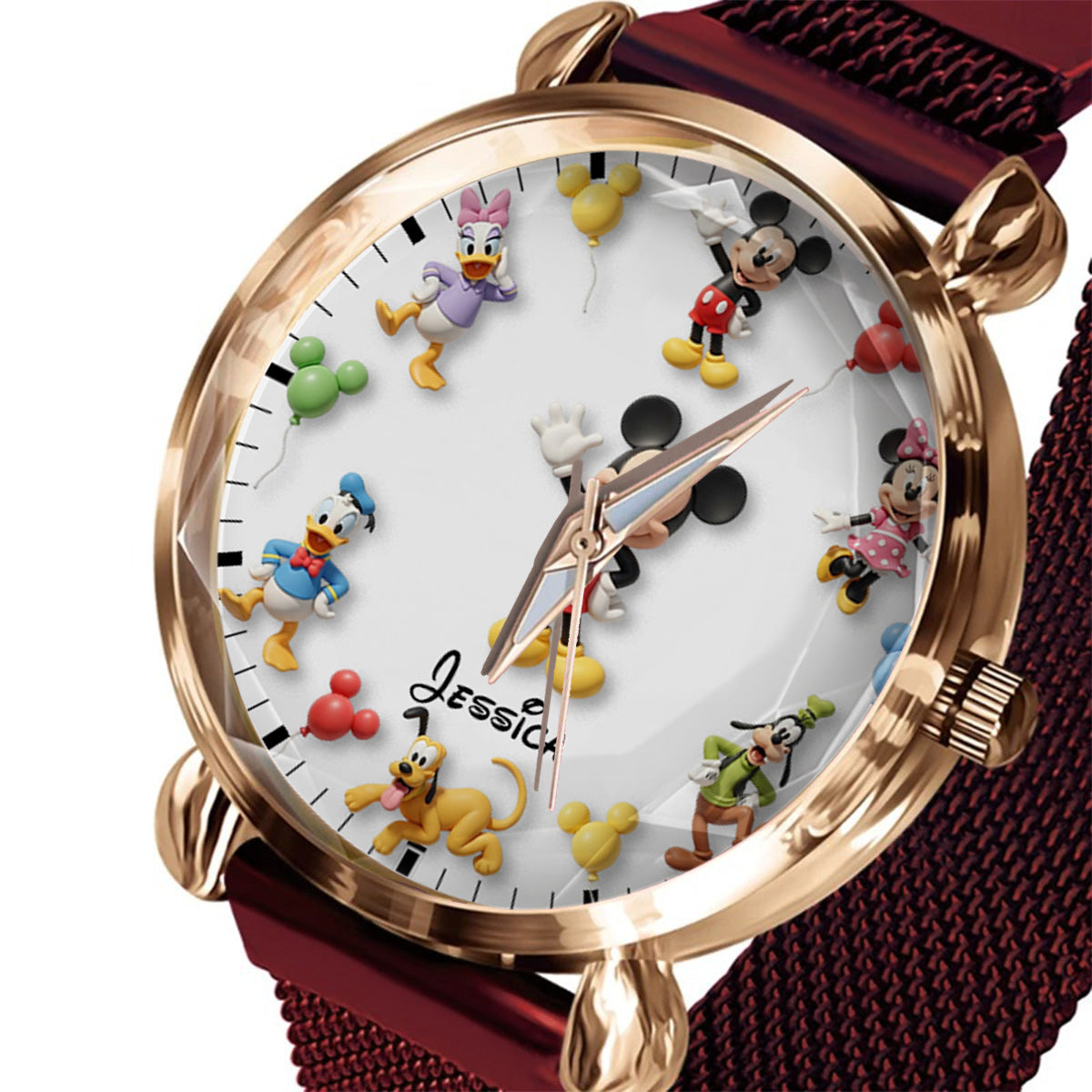 Mouse Magical Moments - Personalized Women's Wrist Watch KN100249