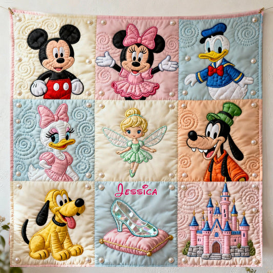 Magical Friends - Personalized Blanket TC100141